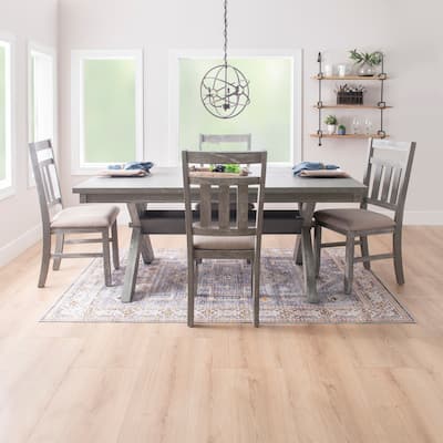 Chester 5-Piece Rustic Farmhouse Dining Set