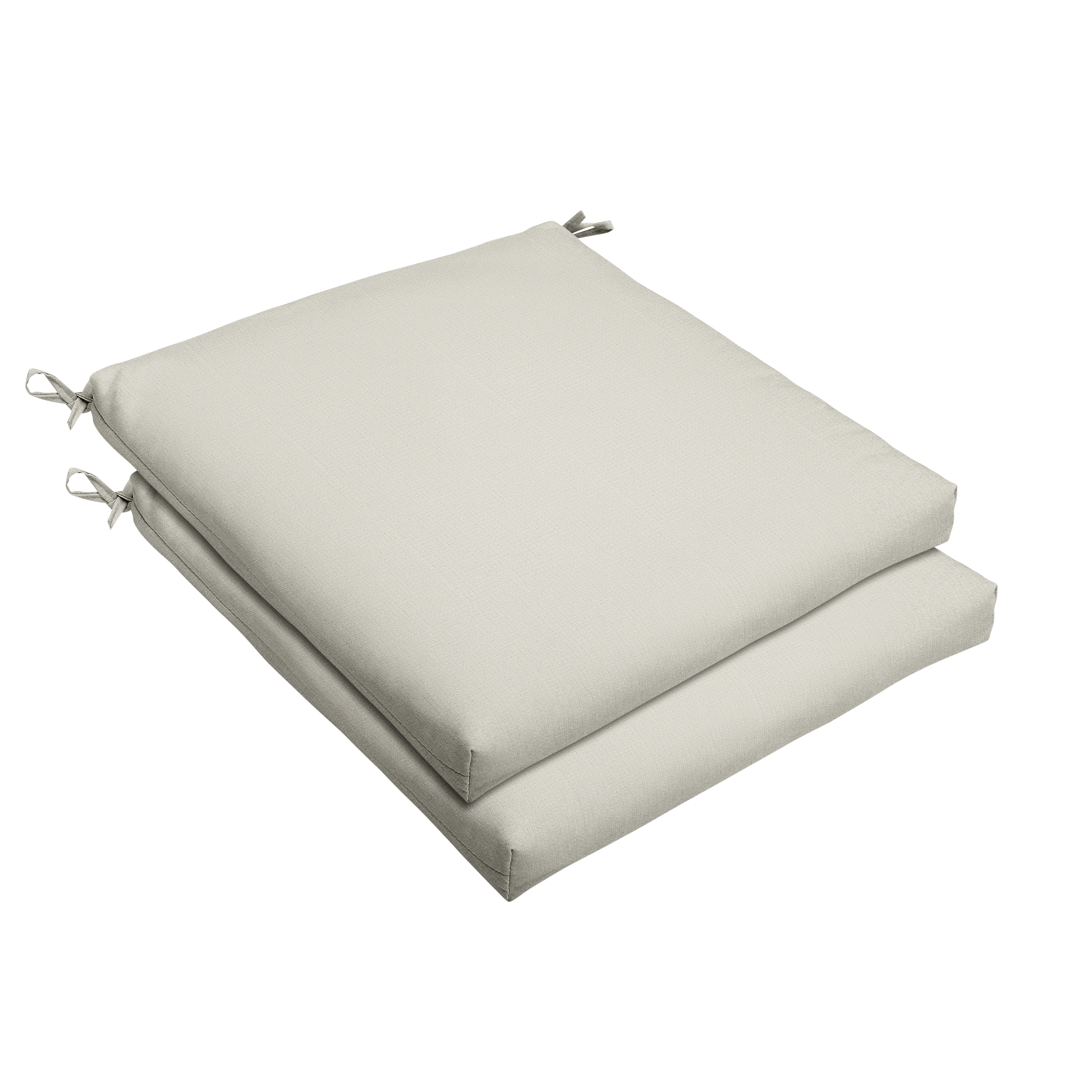 Sorra Home Indoor/Outdoor Solid Chair Cushions ONLY (Set of 2)