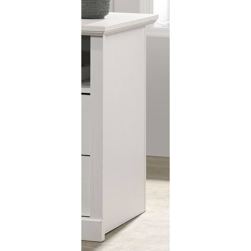 Rustic Brown Queen Bed Frame with Storage Headboard and Nightstands