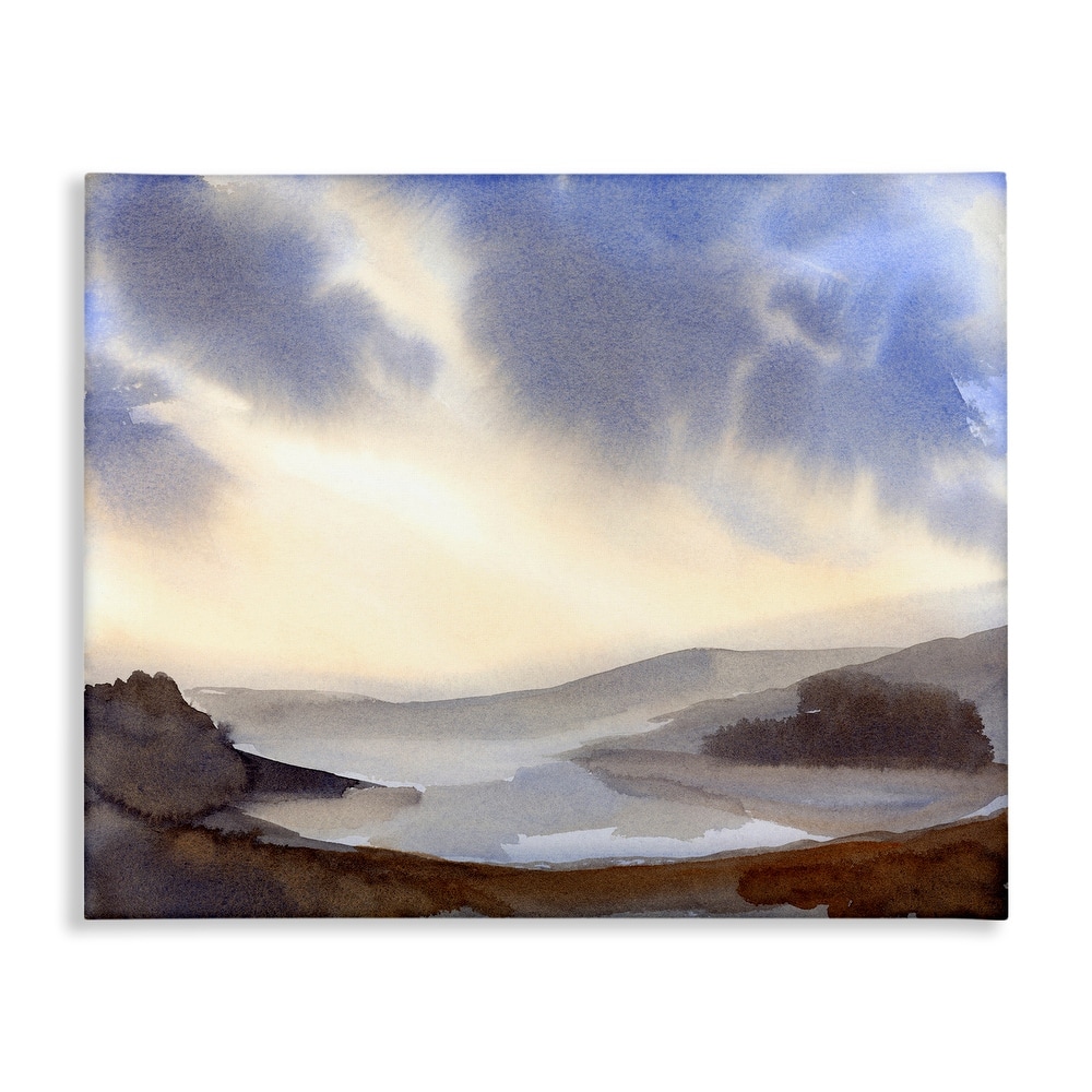 Stupell Dreamy Bay Inlet Horizon Canvas Wall Art Design By Ashley Davis