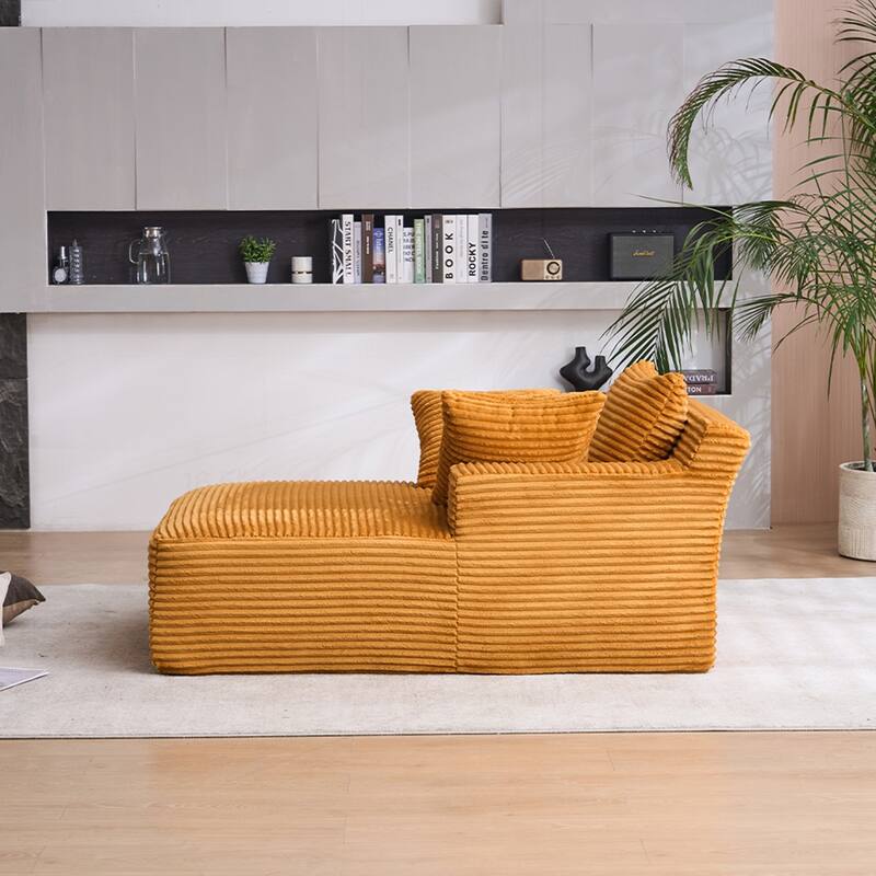 Versatile Oversized Chaise Longue Chair for Relaxing and Sleeping