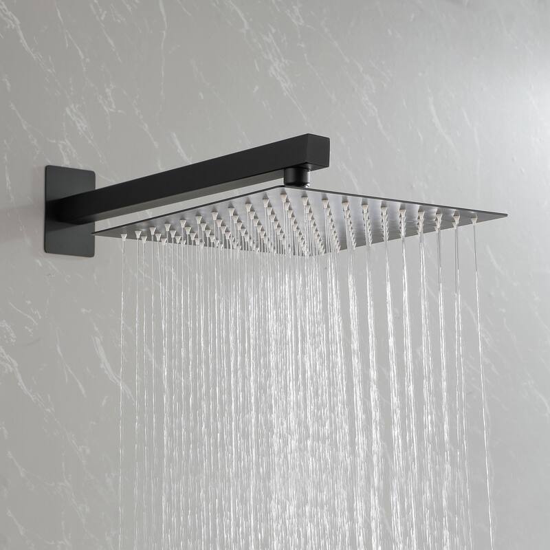 WallMounted Square Shower System Handheld Shower Bed Bath & Beyond