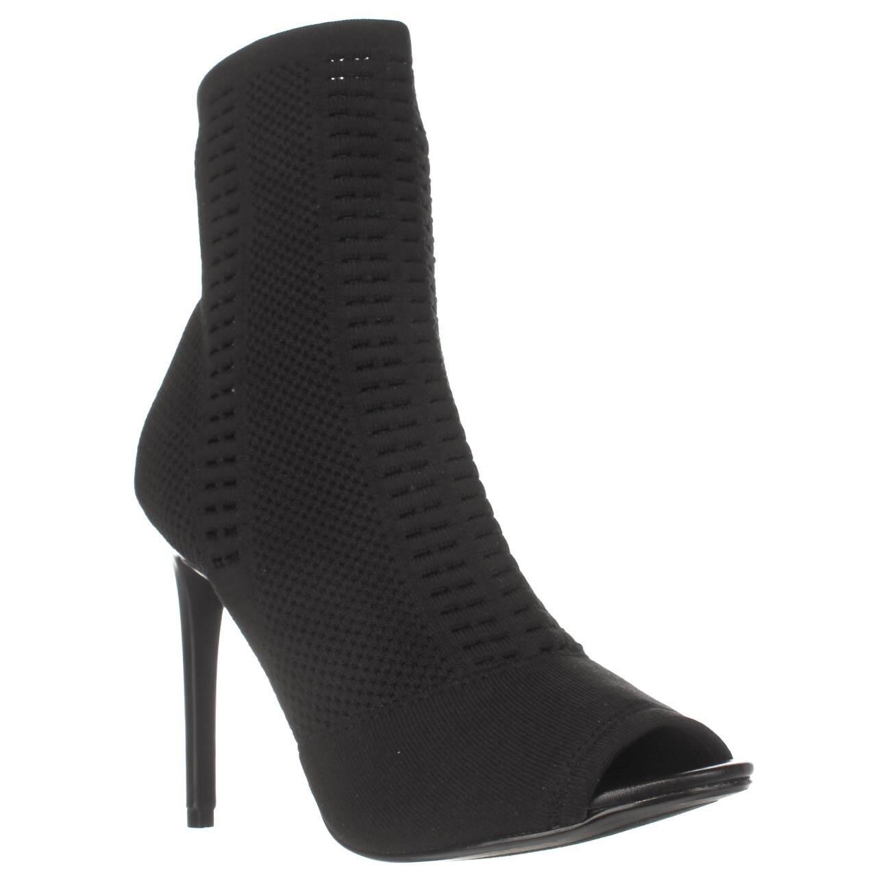 steve madden peep toe booties