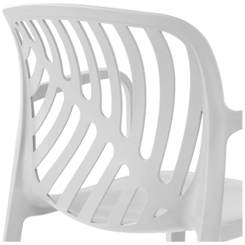 Frond and Form Outdoor Stacking Dining Armchair (Set of 2)