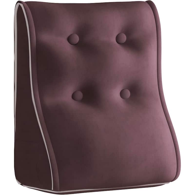 Sectional Headboard Pillow, Zipper Design Combinable Ergonomic Reading Pillow for Sitting in Bed, Adult Bedroom Decor Aesthetic - Coco