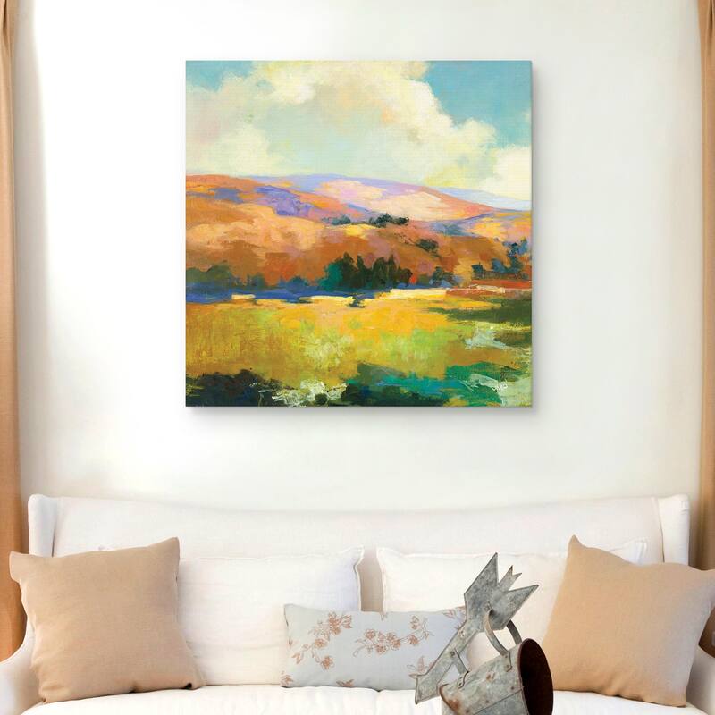 Daybreak Valley II by Julia Puriton Canvas Art Print