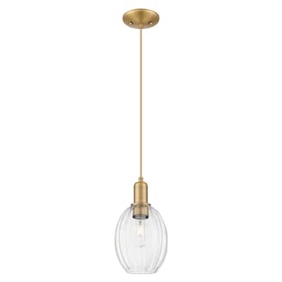Innovations Lighting Downtown Urban - Preston - 1 Light 6" Bell Shade Cord Hung Mini Pendant