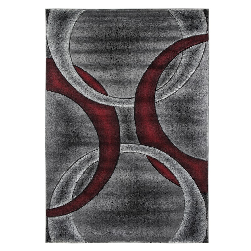 Miglena Contemporary Geometric Area Rug