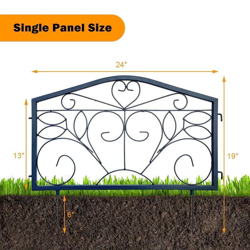 Agfabric Garden Edging Decorative Fences for Garden Patio
