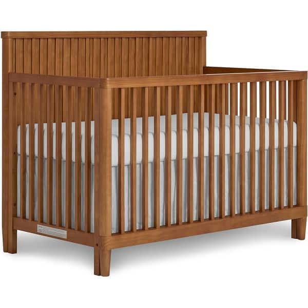 slide 2 of 7, Evolur Flynn 5-in-1 Convertible Full-Size Crib - Sedona Sedona