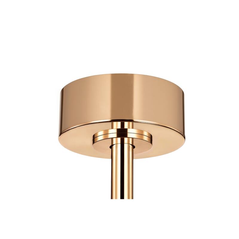 Matte Black/Gold 52 in. Integrated LED Indoor 3-Blade Ceiling Fan with Wood Blades, 6-Speed Remote Control