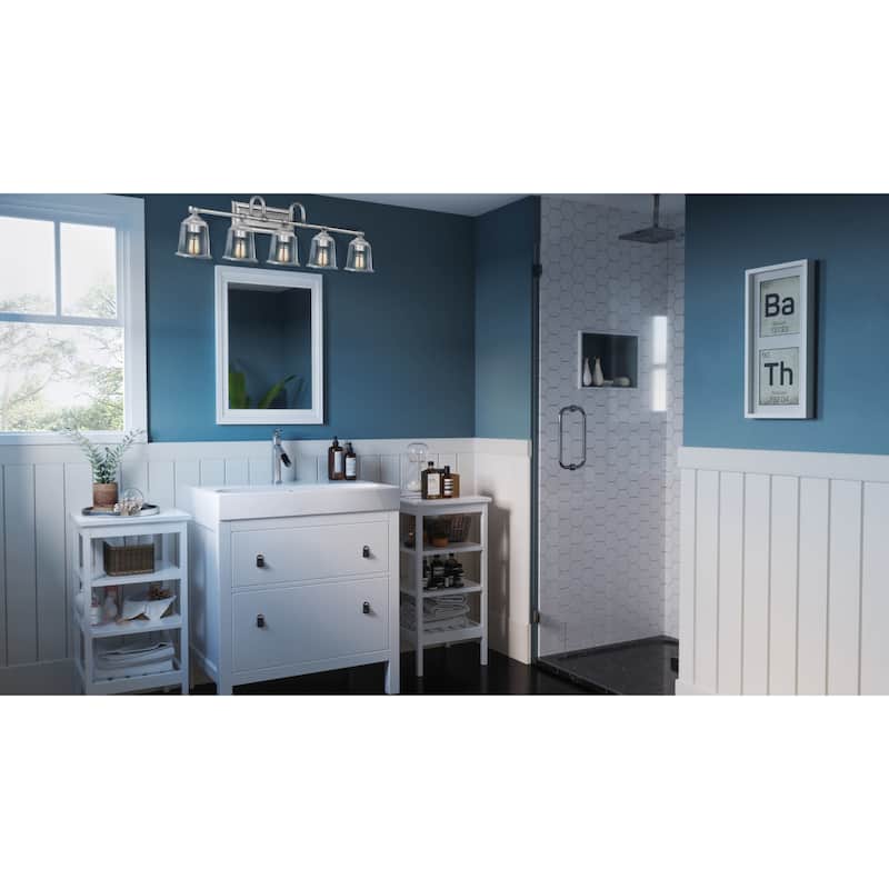 Roseto Barry 5 Light 42" Wide Bathroom Vanity Light