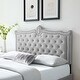 preview thumbnail 52 of 65, Louisa Tufted Performance Velvet Twin Headboard