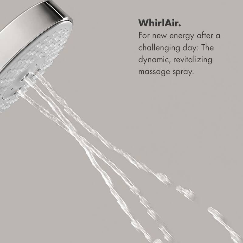 Hansgrohe Raindance S Multi Function 2.5 GPM Shower Head with AirPower