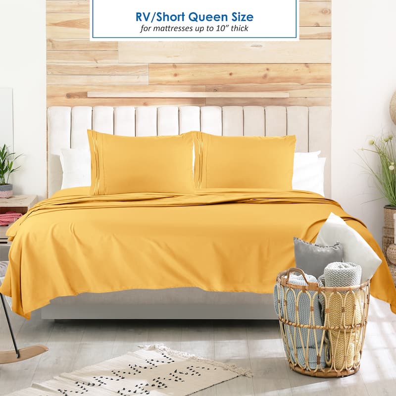 Empyrean Hotel Luxury 6 Piece Sheet Set - Super Soft Bedding Sheets & Pillowcases