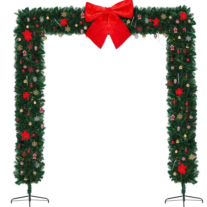 Christmas Artificial Tree Archway Decoration - Green