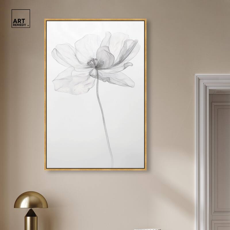 Fragile Beauty I Canvas by Art Remedy