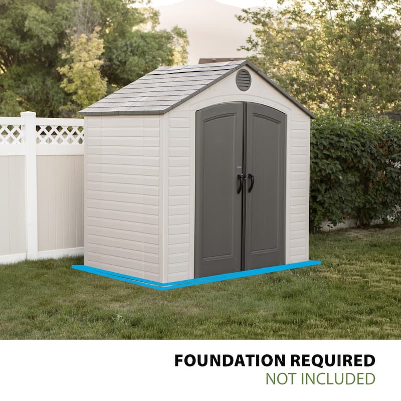 Lifetime 8 Ft. x 5 Ft. Outdoor Storage Shed