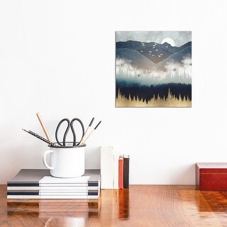 iCanvas "Blue Mountain Mist" by SpaceFrog Designs Canvas Print