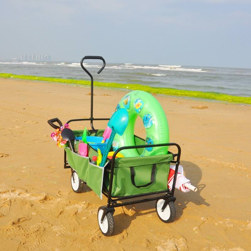 Folding Wagon Garden Shopping Beach Cart