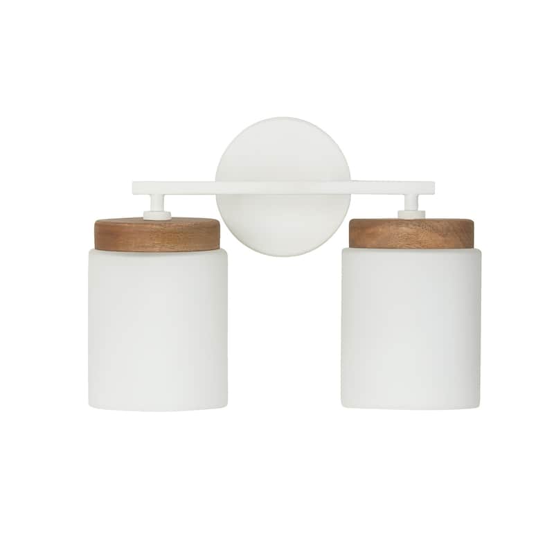Liam 2-Light Vanity - 14"W x 10.25"H x 6"E