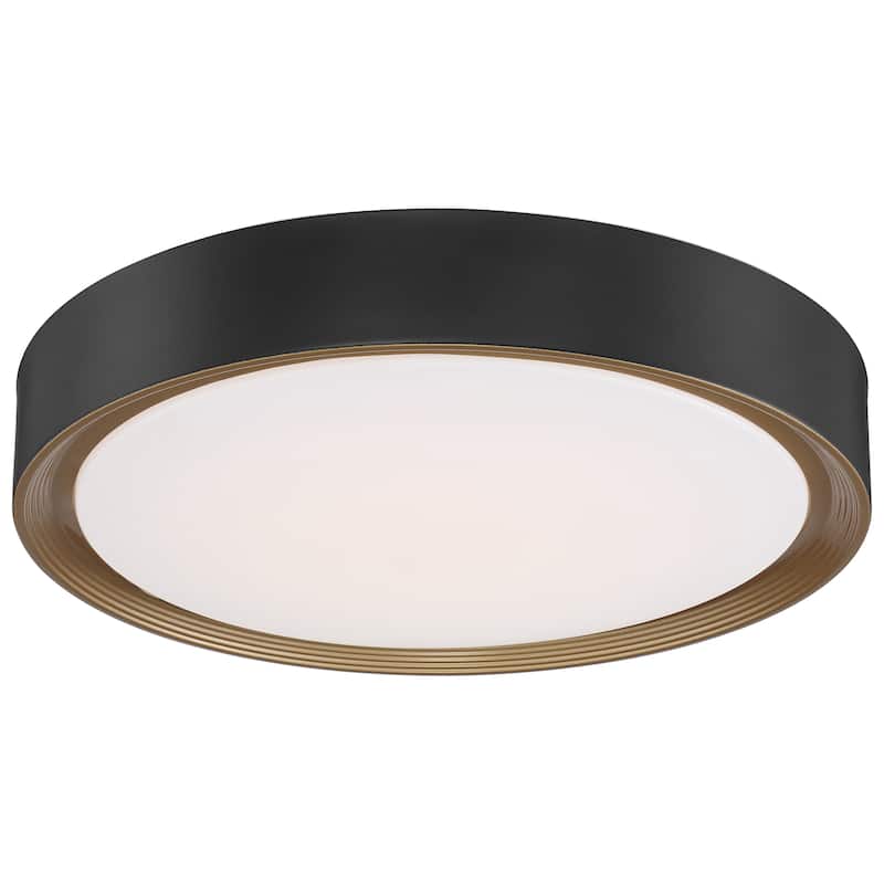 Malaga LED Flush Mount Light - Matte Black