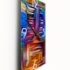 preview thumbnail 3 of 6, Designart 'Colour Fusion V' Modern Large Wall Clock