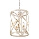 preview thumbnail 9 of 9, Golden Lighting Alcott 3 Light 13" Wide Taper Candle Pendant