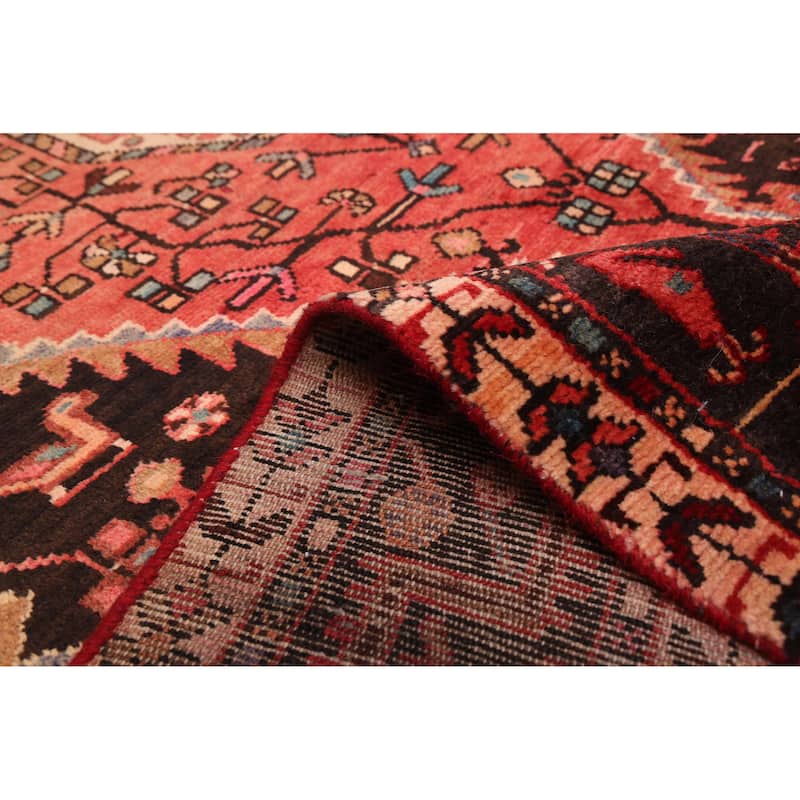 ECARPETGALLERY Hand-knotted Anadol Vintage Red Wool Rug - 4'8 x 9'8