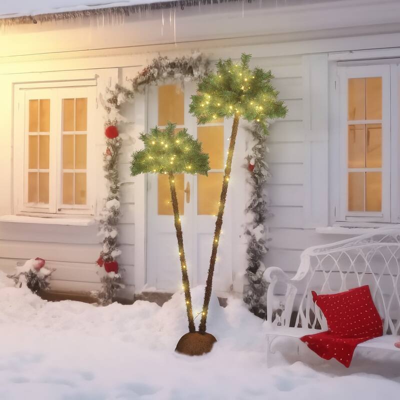 LED Palm Tree Christmas Tree