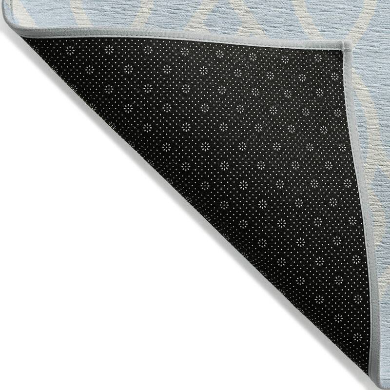 Machine Washable Indoor/ Outdoor Chantille Trellis Modern Rug