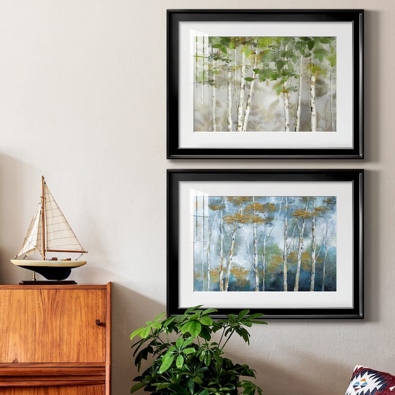 Evergreen Forest Premium Framed Print - Ready to Hang