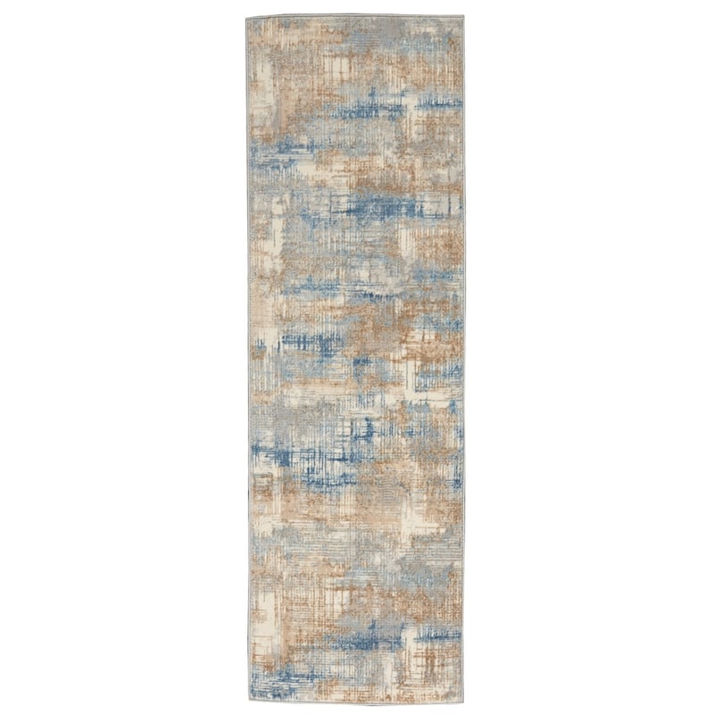 Calvin Klein Rush Contemporary Geometric Abstract Area Rug