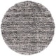 preview thumbnail 21 of 28, SAFAVIEH Iceland Shag Lotte Flokati 2.6-inch Thick Rug 4' Round - Grey/Dark Grey - Round