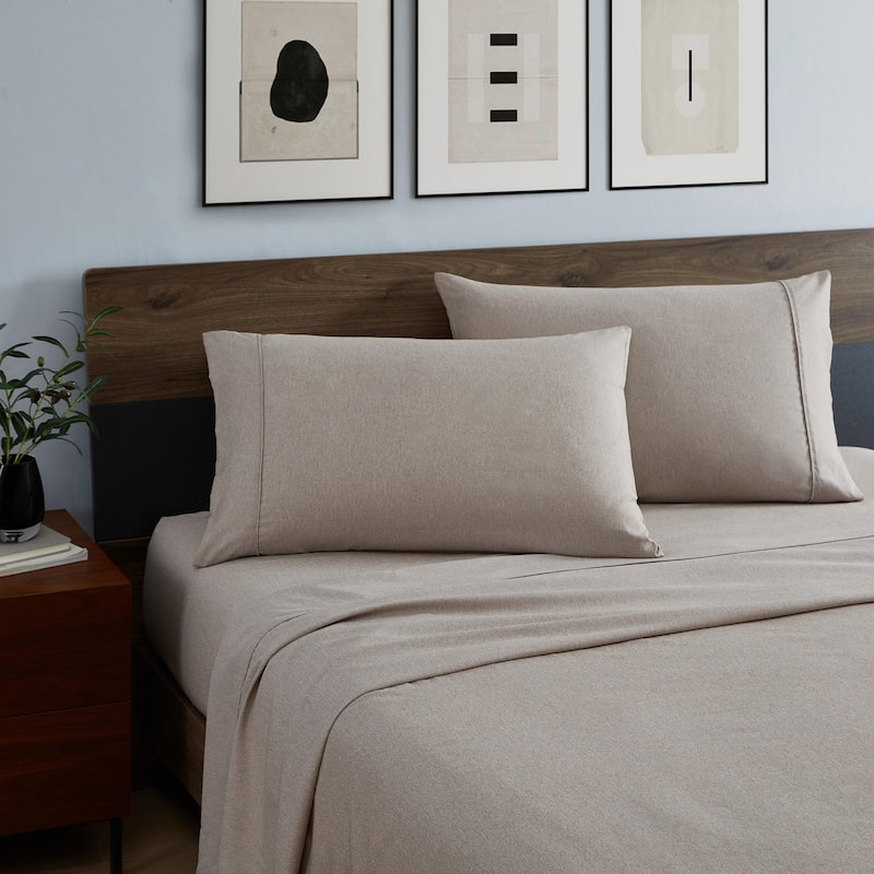 Kenneth Cole Solid Cationic Brushed Solid Sheet Sets