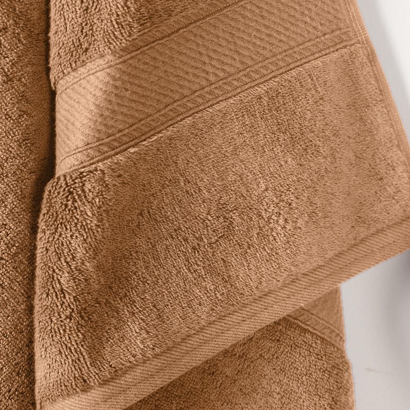 Superior Egyptian Cotton Pile Heavyweight Bath Towel Set of 2