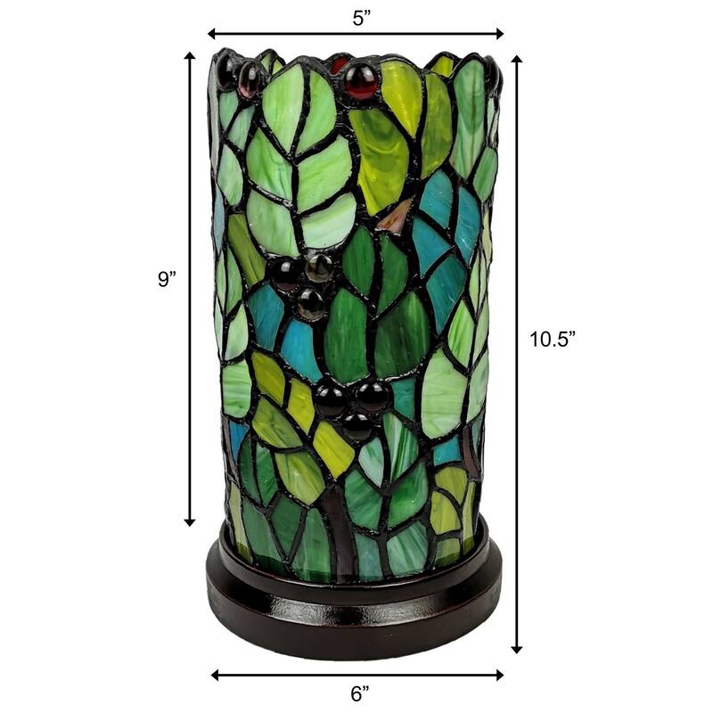 Tiffany Style Table Accent Lamp AM269ACCB Amora Lighting