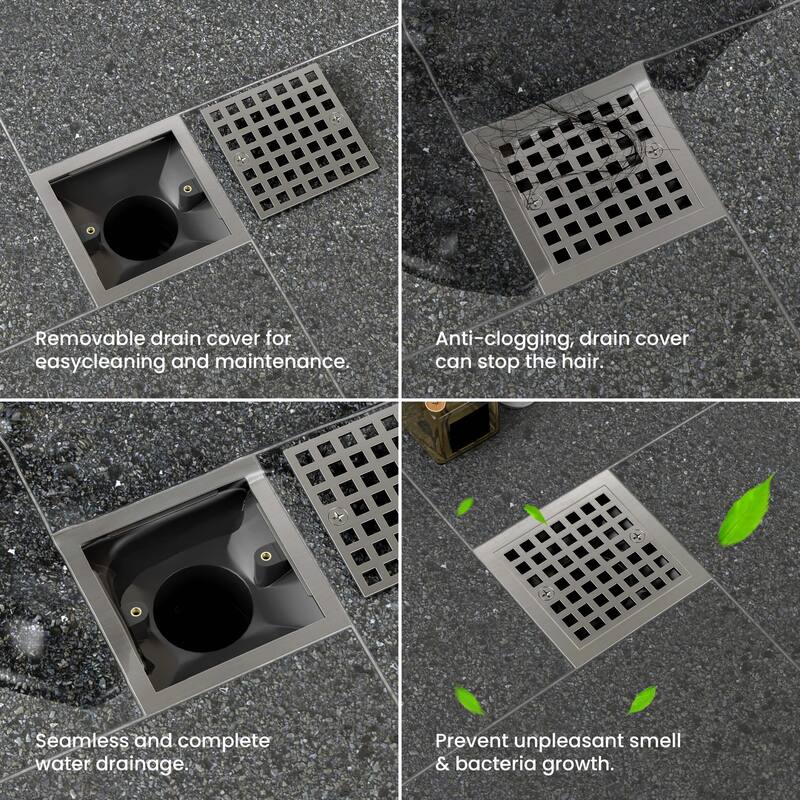 4" Tile-In Shower Drain