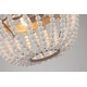 preview thumbnail 6 of 6, Bohemian Boho Beachy Wood Bead Chandelier