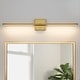 preview thumbnail 44 of 104, Modern Vanity Lighting Fixtures 24/30/39 inch Bathroom Vanity Lights Over Mirror Wall Sconce for Bathroom 30-Inch - Gold