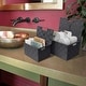 preview thumbnail 6 of 9, Storage Box Woven Basket Bin Container Tote Cube Organizer Set Stackable Shelf Organizer Built-in Carry Handles (3-Piece)