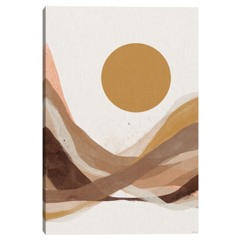 Sienna Horizons II by Belle Maison Canvas Art Print