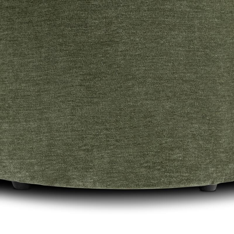 Poly and Bark Malone Swivel Dining Chair in Sagano Green