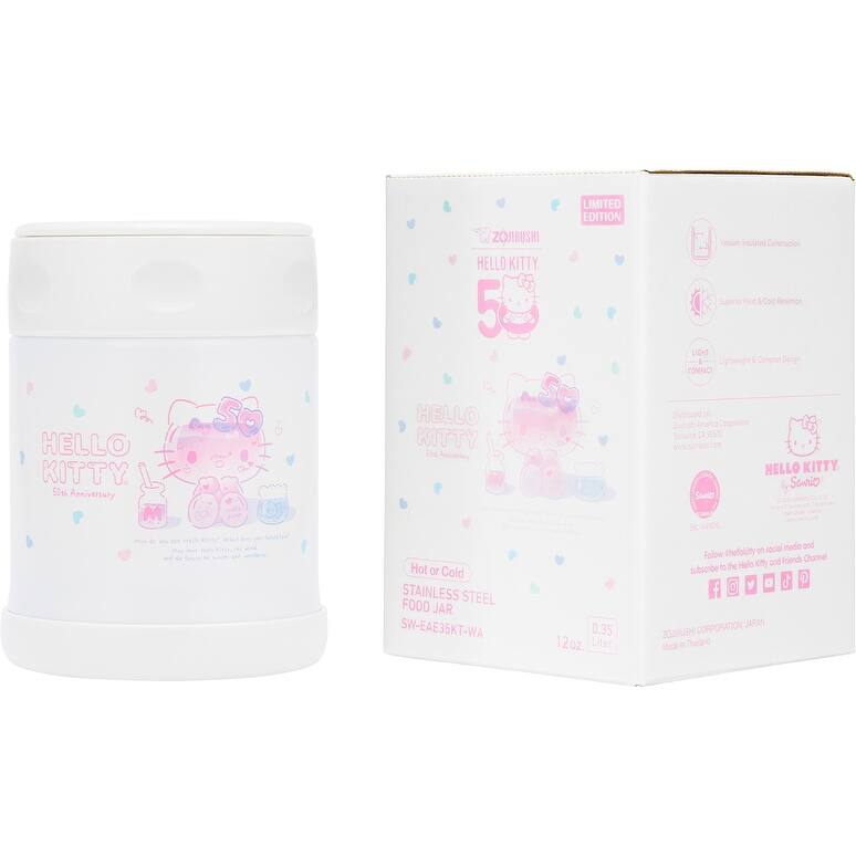Hello, Kitty Stainless Steel Food Jar