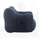 preview thumbnail 16 of 14, Comfy Bean Bag Chair with Armrests, High-Density Foam, for Living Room