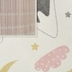 preview thumbnail 10 of 10, Kids Rug with Pastel Mountains dreamy Stars and Moon for Nursery