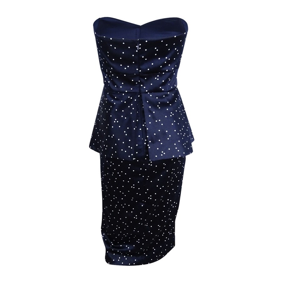 bardot peplum dress