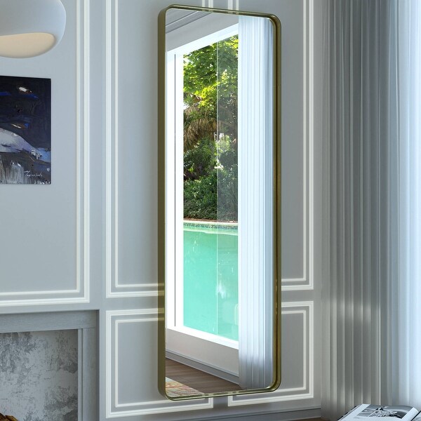 TokeShimi Modern Metal Frame Bathroom Vanity Wall Mirror - On Sale