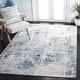 preview thumbnail 8 of 113, SAFAVIEH Aston Fedra Modern Abstract Rug 3' x 5' - Ivory/Blue - Rectangle