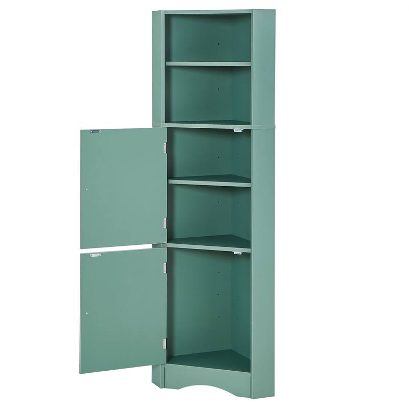 Tall Bathroom Corner Cabinet